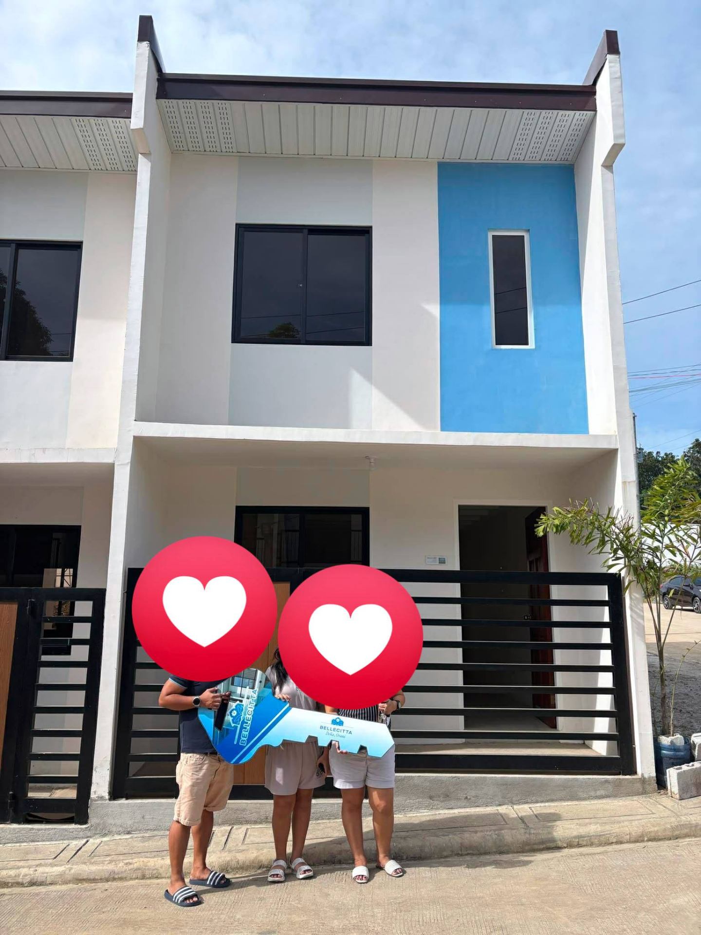 Family enjoying their new Bellecitta home